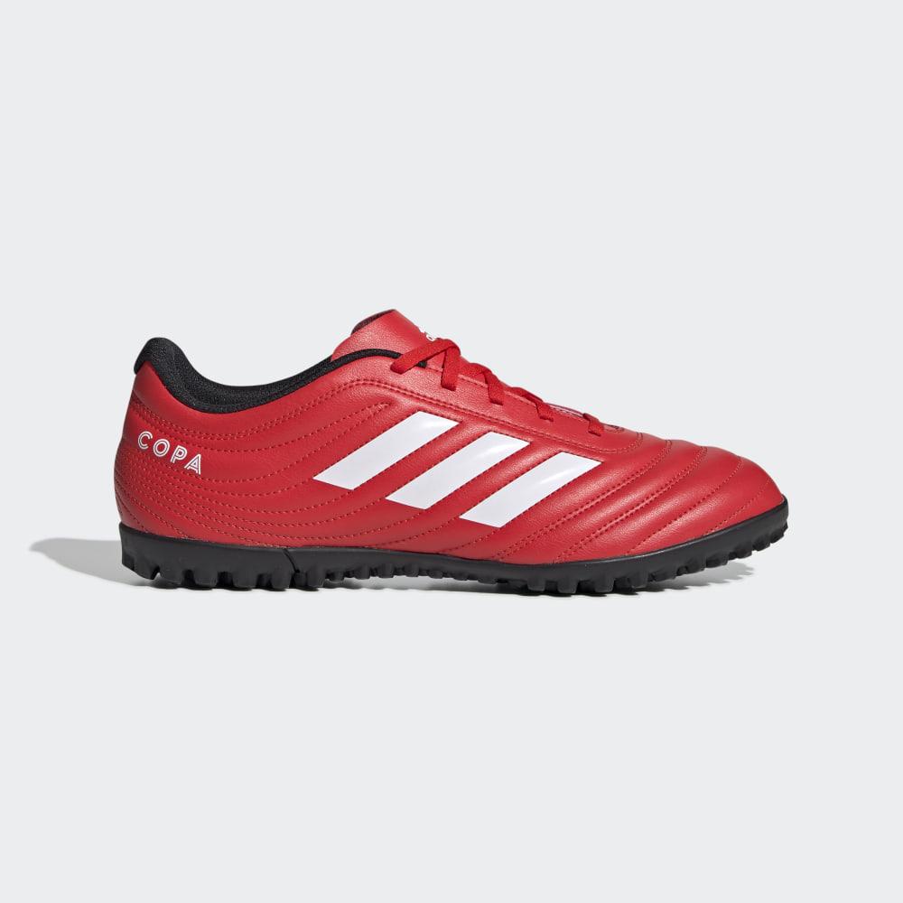 Adidasi Fotbal Adidas Copa 20.4 Turf Barbati Romania - Rosii/Albi/Negrii G28521